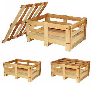 Wooden Crates 03